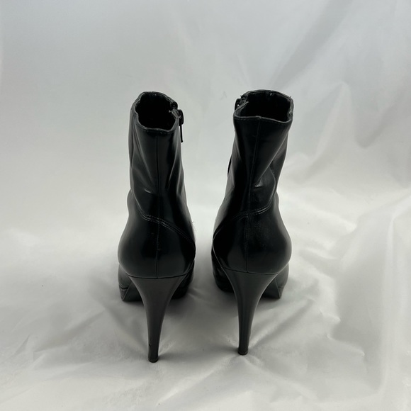 Black Nine West Ankle Boots Size 9 - Picture 5 of 11